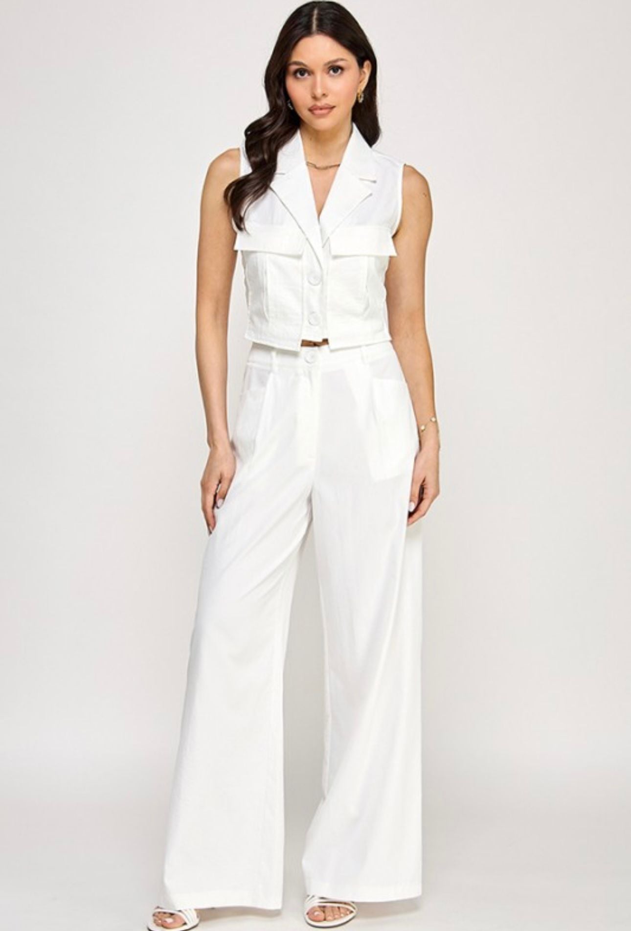 Two pieces set with long pants
